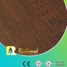 Gewerbliche E0 HDF Geprägte Hickory V-Grooved gewachste Kante Laminatboden